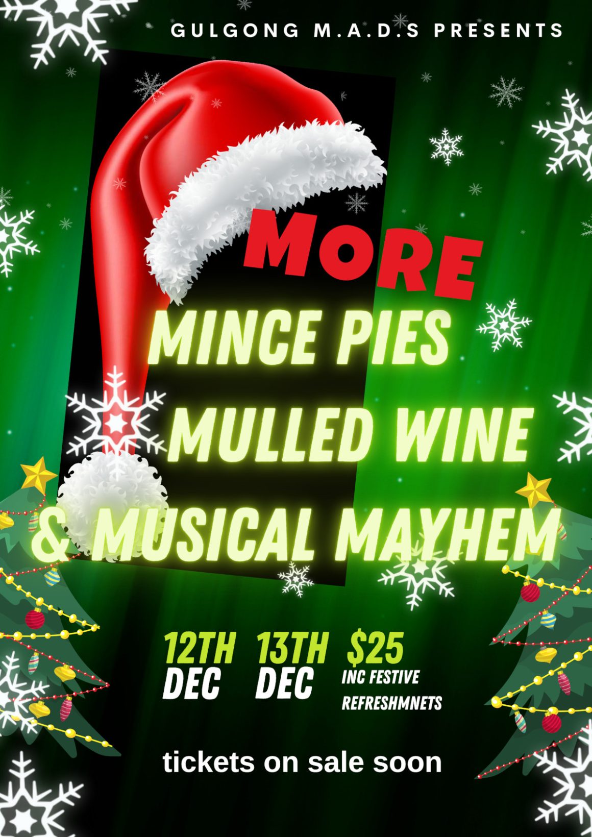 More Mince Pies Mulled Wine Musical Mayhem